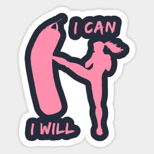 I can and I will Sticker